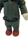 military aviator daddy doll, pilot daddy doll, customizable military doll, recordable deployment doll, flight suit plush doll, Air Force daddy doll, Navy pilot plush, Army aviator doll, Marine Corps pilot toy, Coast Guard aviator plush, daddy doll in flight suit, military comfort doll for kids, deployment gift for military children, recordable plush for military families, My Hero of the Skies doll
