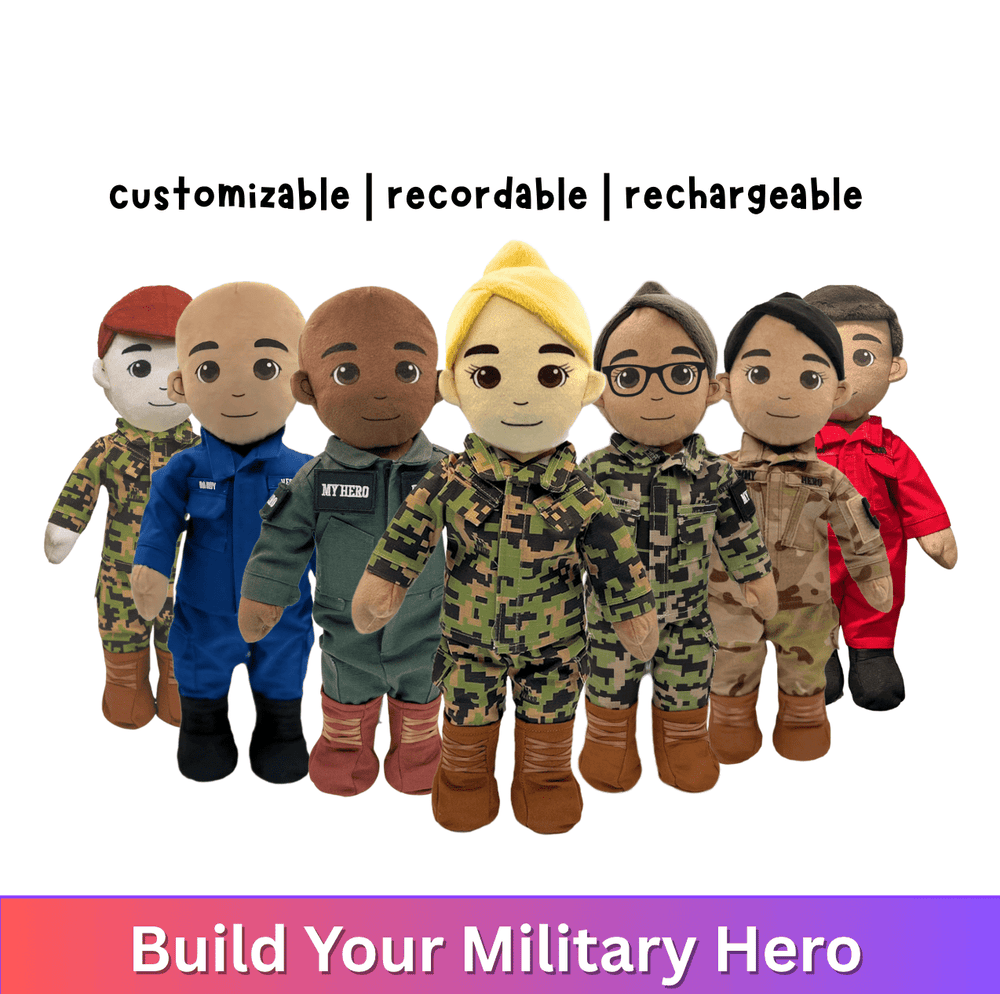 Custom Military Dolls – Perfect Daddy Doll for Deployment - MY HERO