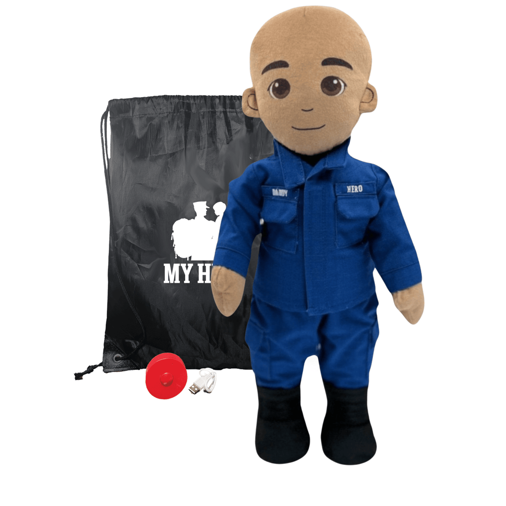 Daddy dolls free for military kids – recordable plush doll to help children stay connected with deployed dads through personalized voice messages