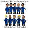 Plush comfort doll for military families – customizable recordable hero toy for storytime, bedtime, and separation anxiety