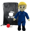 Deployment doll for kids – customizable military plush toy with voice recording, great for separation anxiety and emotional comfort