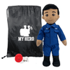 Plush military mommy doll for toddlers – personalized soft toy with uniform and audio message for kids missing deployed moms