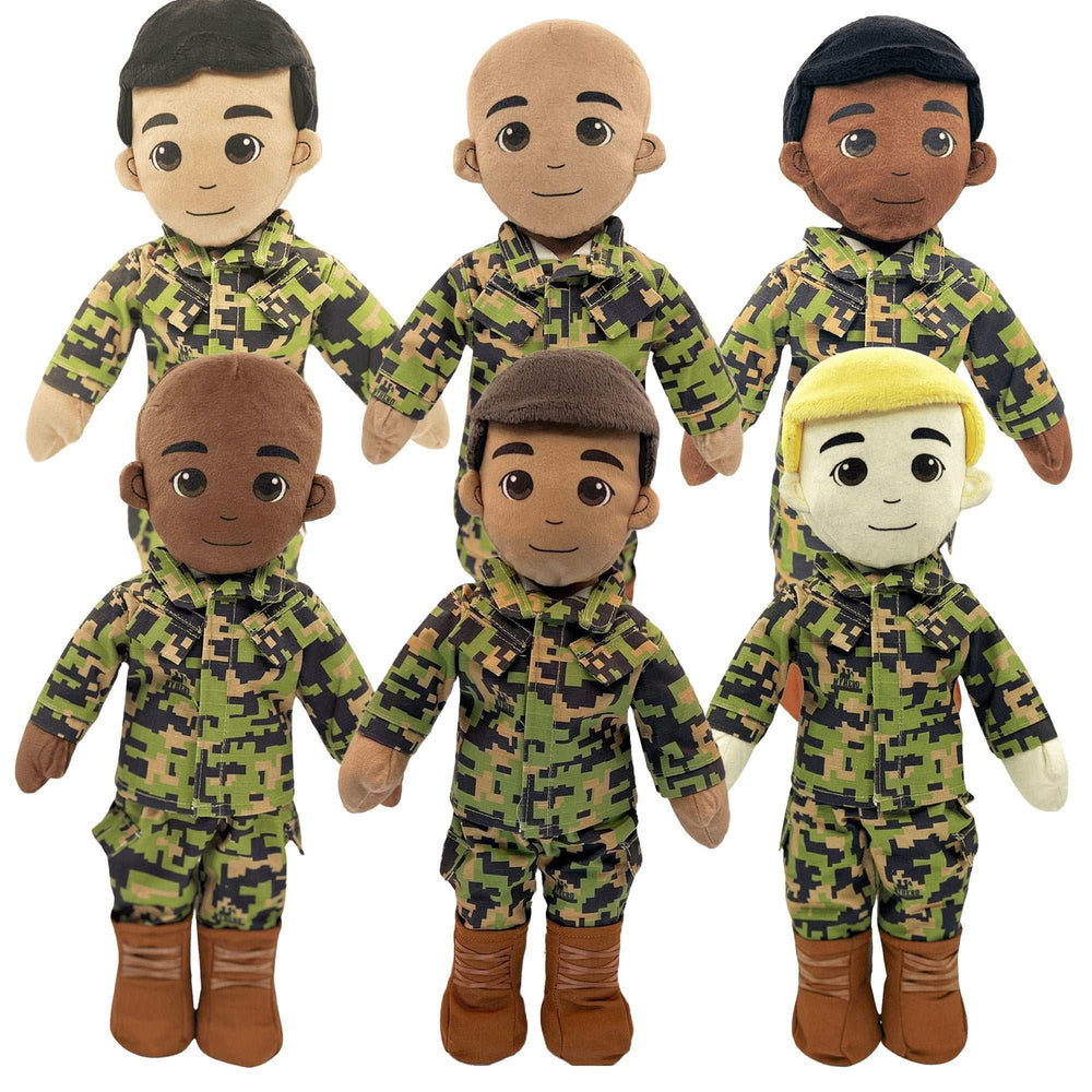 Recordable dolls – navy dolls memory keepsake – personalized plush doll – custom doll that looks like you for sibling connection

