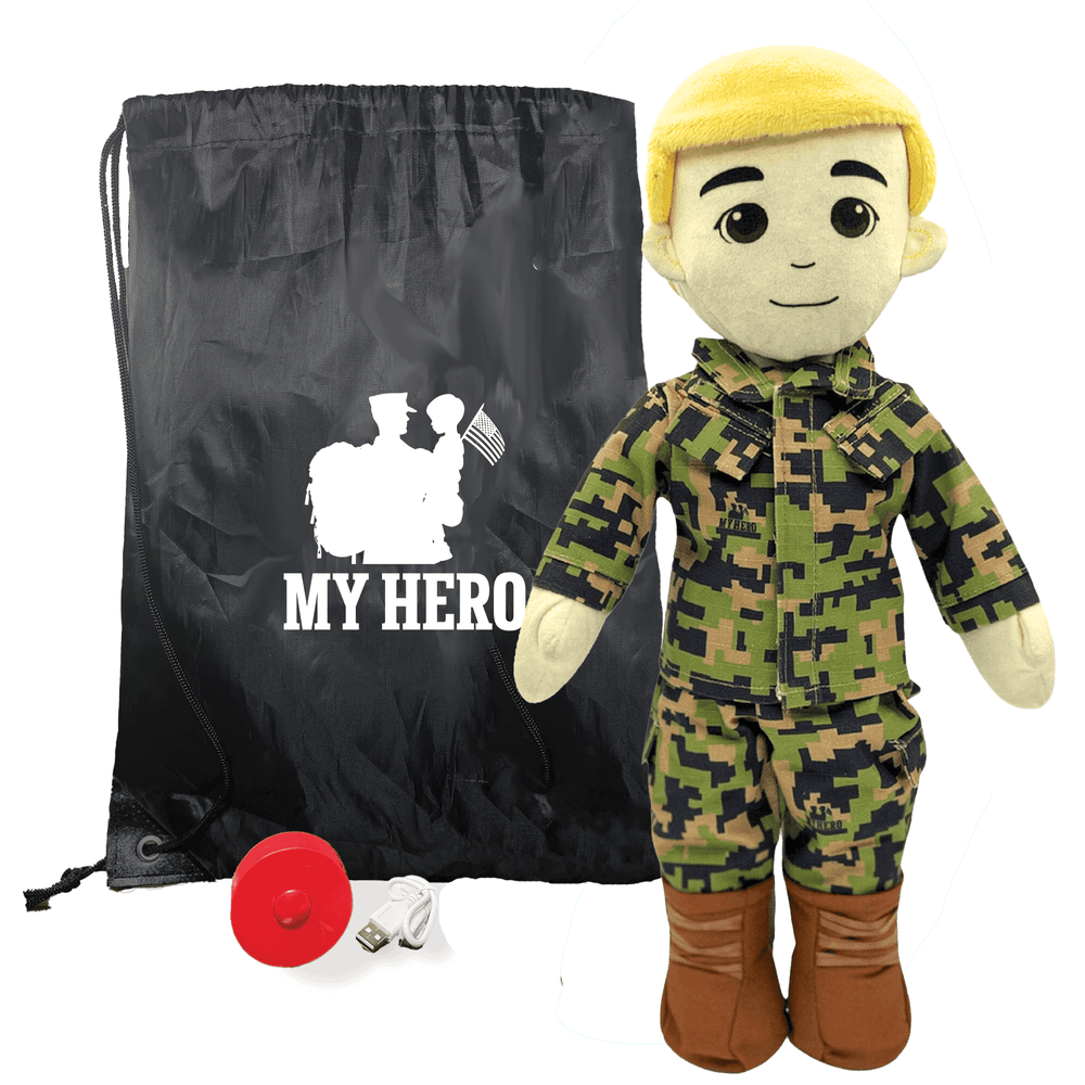 Custom family dolls – personalized dolls that look like you – record your voice Christmas book – military teddy bears for holiday cheer

