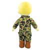 marine deployment doll – daddy doll comforts children – includes parent's voice recordings – huggable military plush