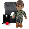 Custom doll that looks like you – record your voice Christmas book – personalised soft dolls for toddlers – grandparent barbies share loving stories

