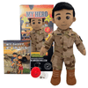 Army doll, soldier doll, Army deployment doll, soldier daddy doll, soldier mommy doll, deployment doll, comfort doll, recordable Army doll, recordable soldier doll, military soldier doll, plush Army doll, Army stuffed animal, Army plush toy, talking soldier doll, speaking doll, bedtime story doll, voice recording doll, keepsake Army doll, Army gift for kids, soldier gift for toddlers, Army storytime doll, military baby gift, soldier parent deployment gift, Army dad gift, Army mom gift, camouflage doll, Army