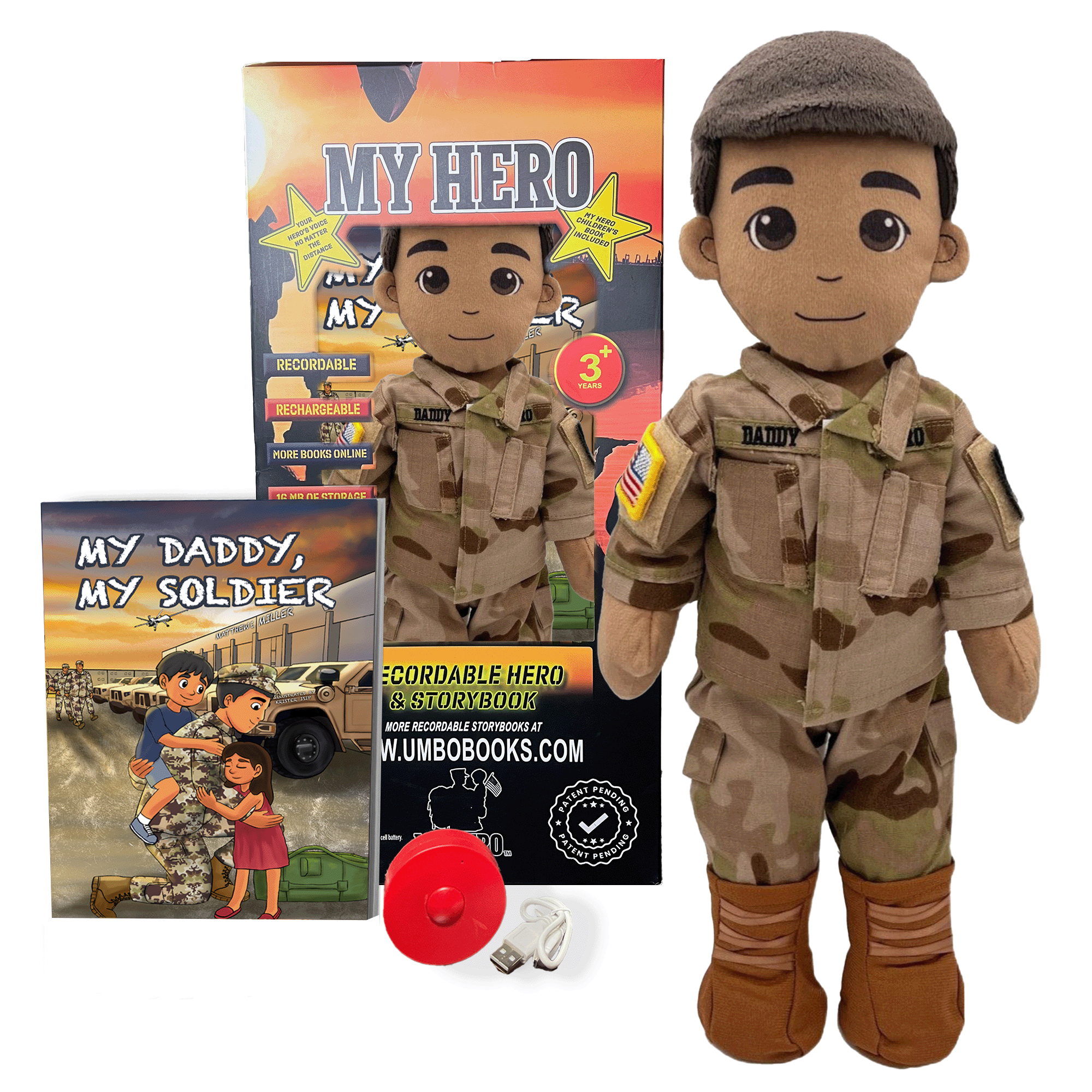 Army doll, soldier doll, Army deployment doll, soldier daddy doll, soldier mommy doll, deployment doll, comfort doll, recordable Army doll, recordable soldier doll, military soldier doll, plush Army doll, Army stuffed animal, Army plush toy, talking soldier doll, speaking doll, bedtime story doll, voice recording doll, keepsake Army doll, Army gift for kids, soldier gift for toddlers, Army storytime doll, military baby gift, soldier parent deployment gift, Army dad gift, Army mom gift, camouflage doll, Army