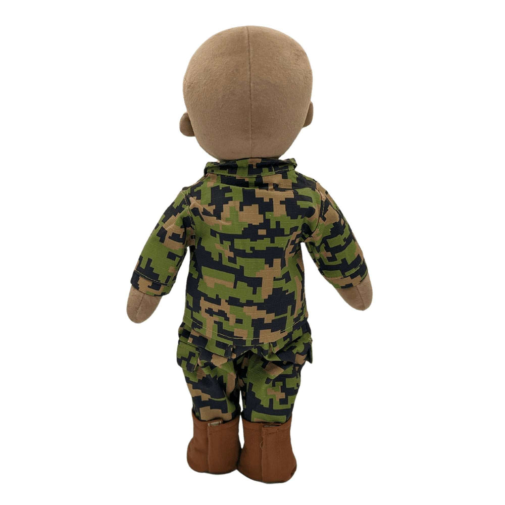 Recordable military daddy dolls with speaking function, great gift for kids of deployed service members