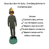 MY HERO U.S. Navy Sailor Magnetic Dress - Up Set | Navy Dress - Up Magnetic Set for Military Kids - MY HERO