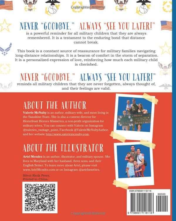 Never Goodbye Book | Valerie McNulty Book | MY HERO