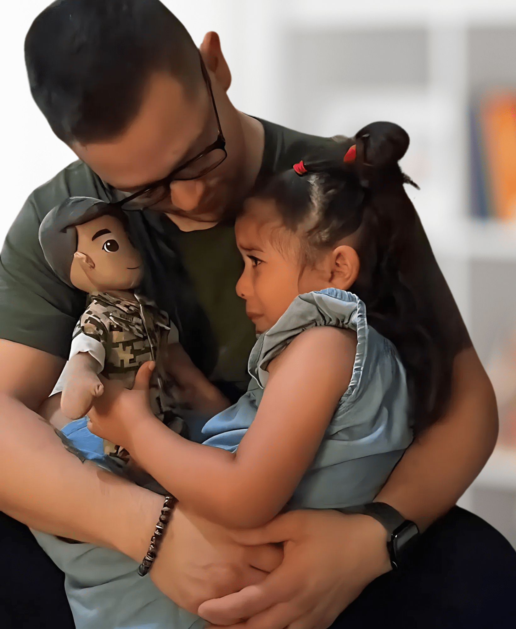 UMBO My Hero Custom Recordable Military Dolls - The Ultimate Daddy Doll For Military Families - MY HERO